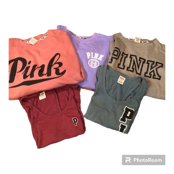 PINK Victoria's Secret Tops - Victoria's Secret 5 piece Box-Sizes Small/XS-M